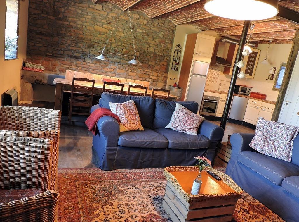 Vakantieboerderij Ferme Le Bleuet Ohey Δωμάτιο φωτογραφία